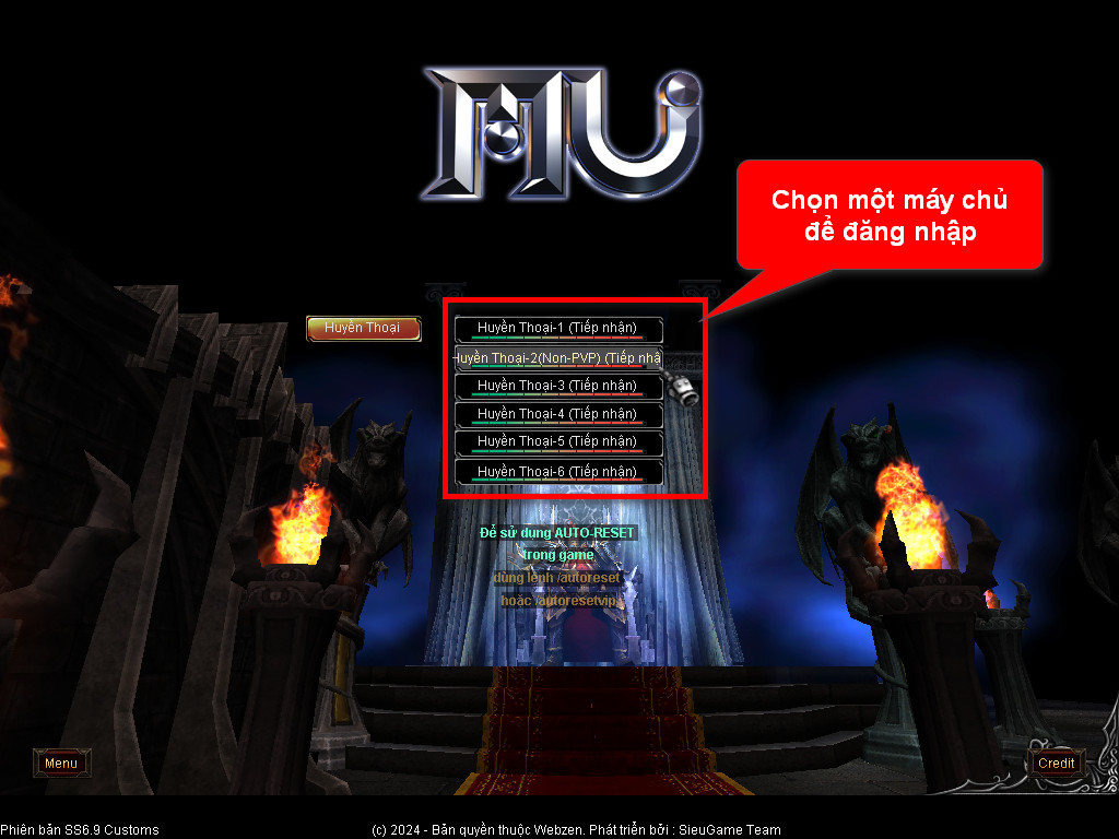 Chức năng chính của Game MU Thiên Thần